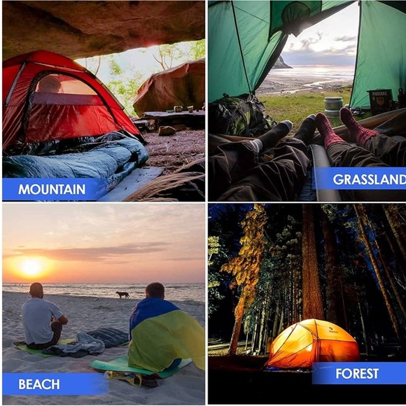 Large 0 Degree Sleeping Bags for Adults Cold Weather Sleeping Bag Camping Winter - Picture 4 of 7